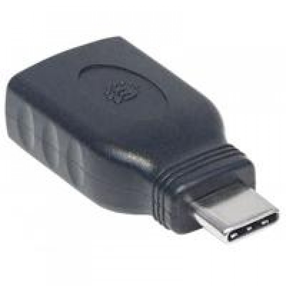 ADAPTADOR MANHATTAN USB-C A USB TIPO A A 3.1 MACHO-HEMBRA