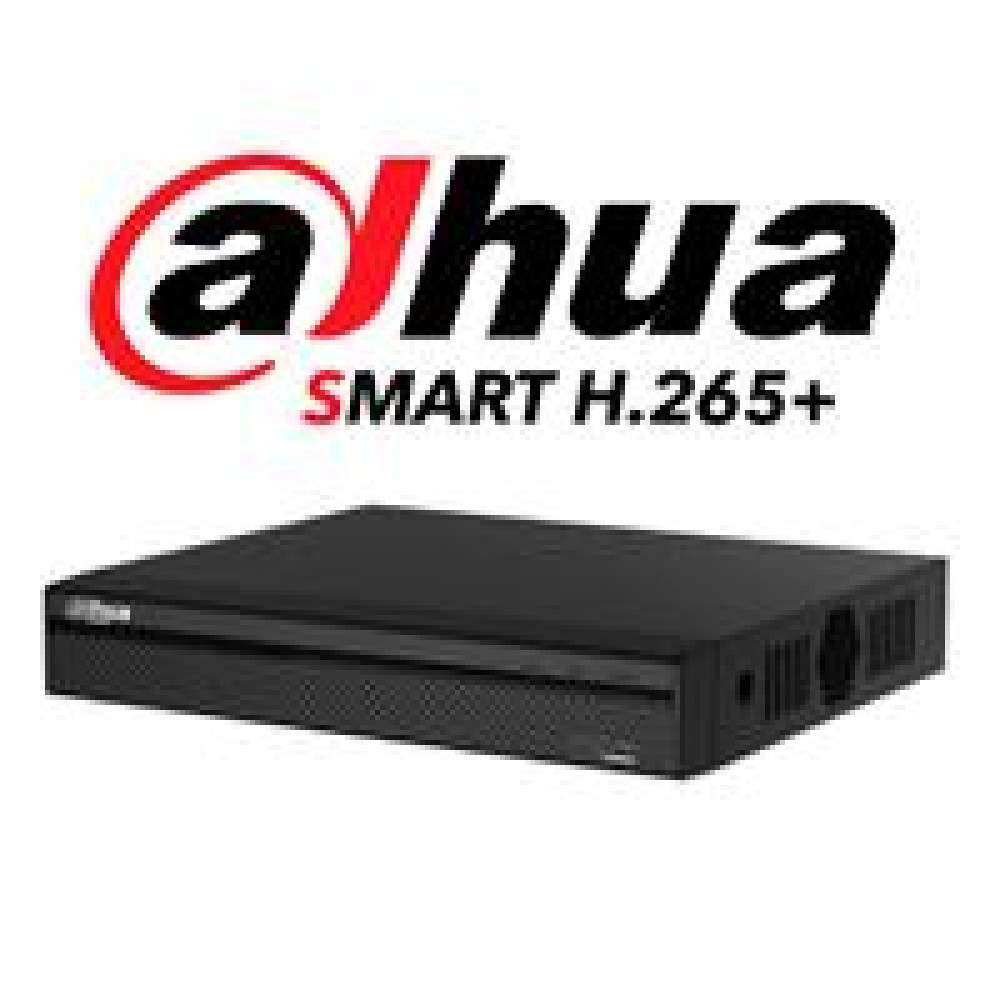 DVR DAHUA 16 CANALES HDCVI PENTAHIBRIDO 1080P/4MP LITE/720P/H265/8 CH IP ADICIONALES 168/ VS/2 SATA HASTA 20TB/P2P/SMART AUDIO HDCVI