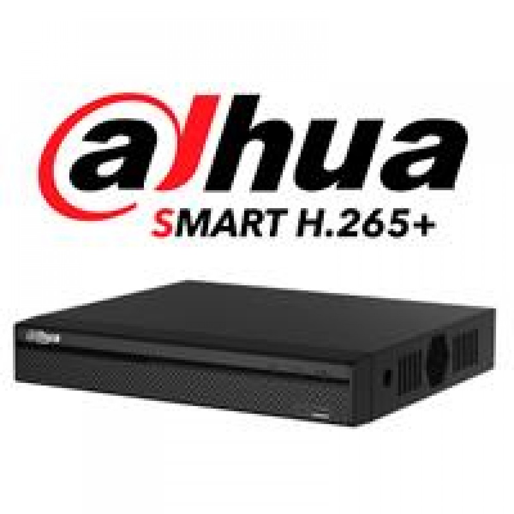 DVR DAHUA 8 CANALES HDCVI PENTAHIBRIDO 1080P/ 4MP LITE/ 720P/ H265/ 4 CH IP ADICIONALES 84/ IVS/ SATA HASTA 10TB/ P2P/ SMART AUDIO HDCVI