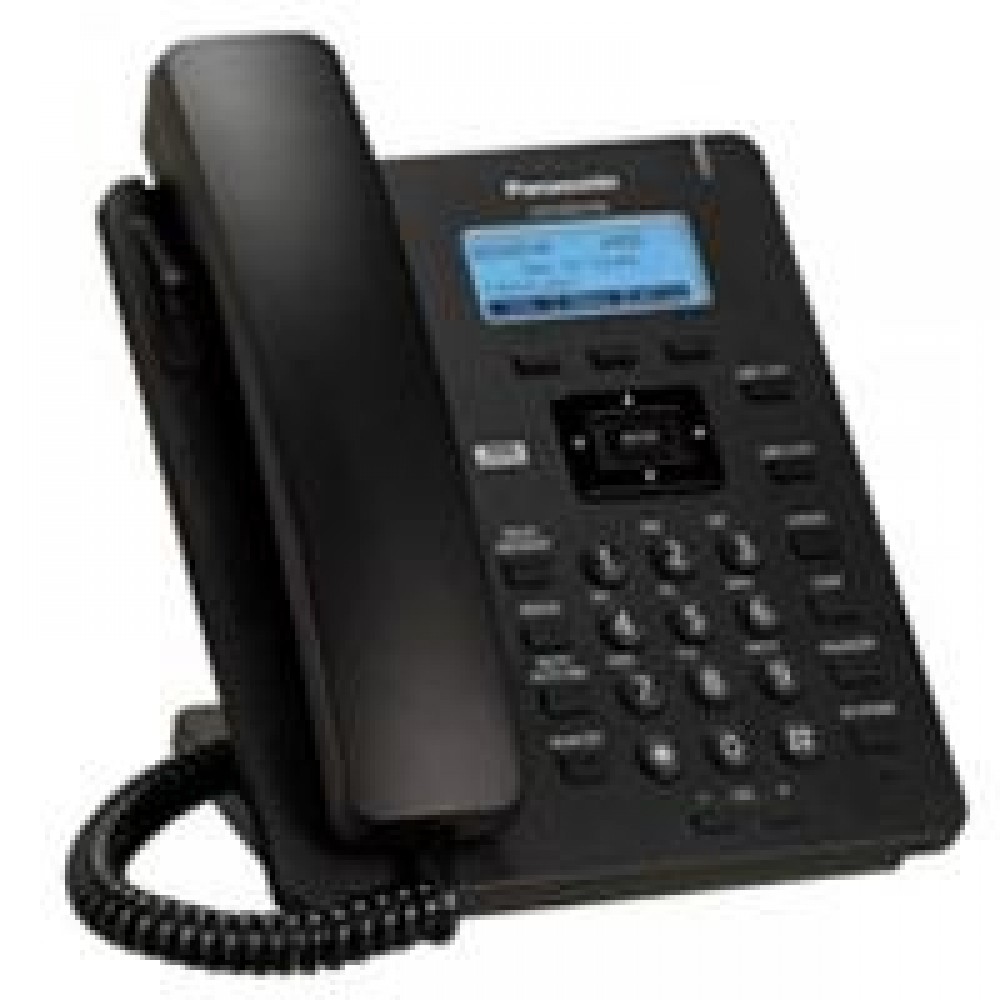 TELEFONO SIP VOIP PANASONIC KX-HDV130X 2 LINEAS - PANTALLA 23 AUDIO HD - ALTAVOZ FULLDUPLEX 2 PUERTOS LAN - POE NEGRO NO INCLUYE ELIMINADOR DE CORRIENTE