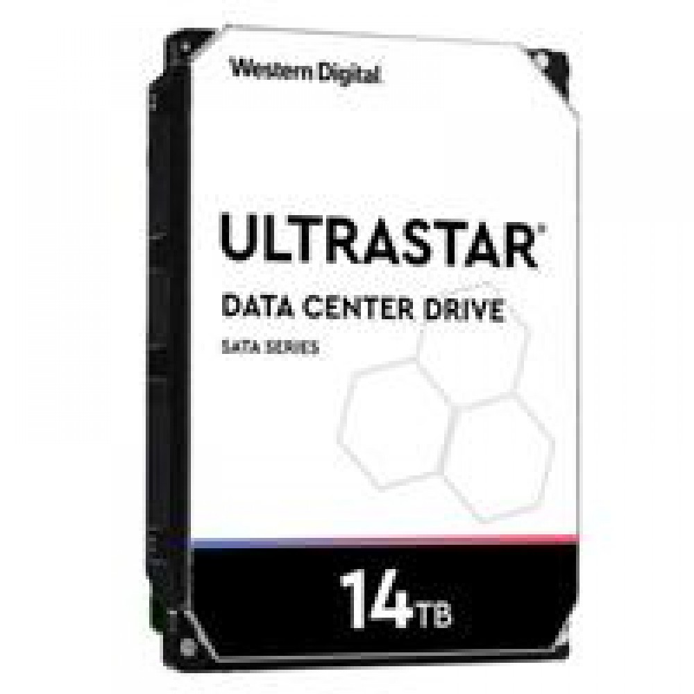 DD INTERNO WD ULTRA STAR 3.5 14TB 512E SATA3 6GB/S 512MB 7200RPM 24X7 DVR/NVR/SERVER/DATACENTER