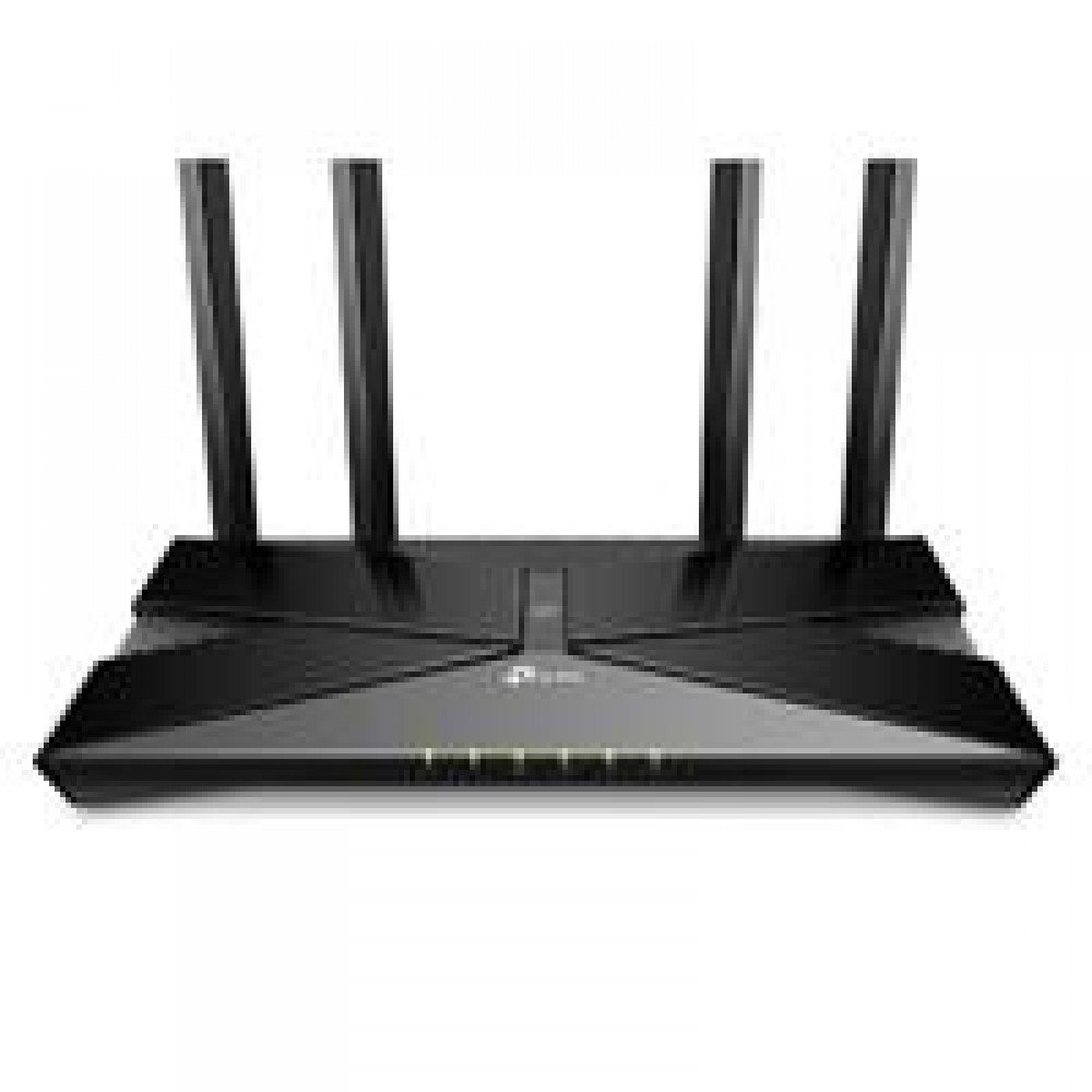 ROUTER INALAMBRICO TP-LINK ARCHER AX50 WI-FI 6 DE PROXIMA GENERACION AX3000 BANDA 2.4GHZ A 574MBPS Y 5GHZ A 2402MBPS C/U 4 PUERTOS LAN GIGA 1 PUERTO WAN GIGA 1 PUERTO USB A 3.0 Y 4 ANTENAS EXT