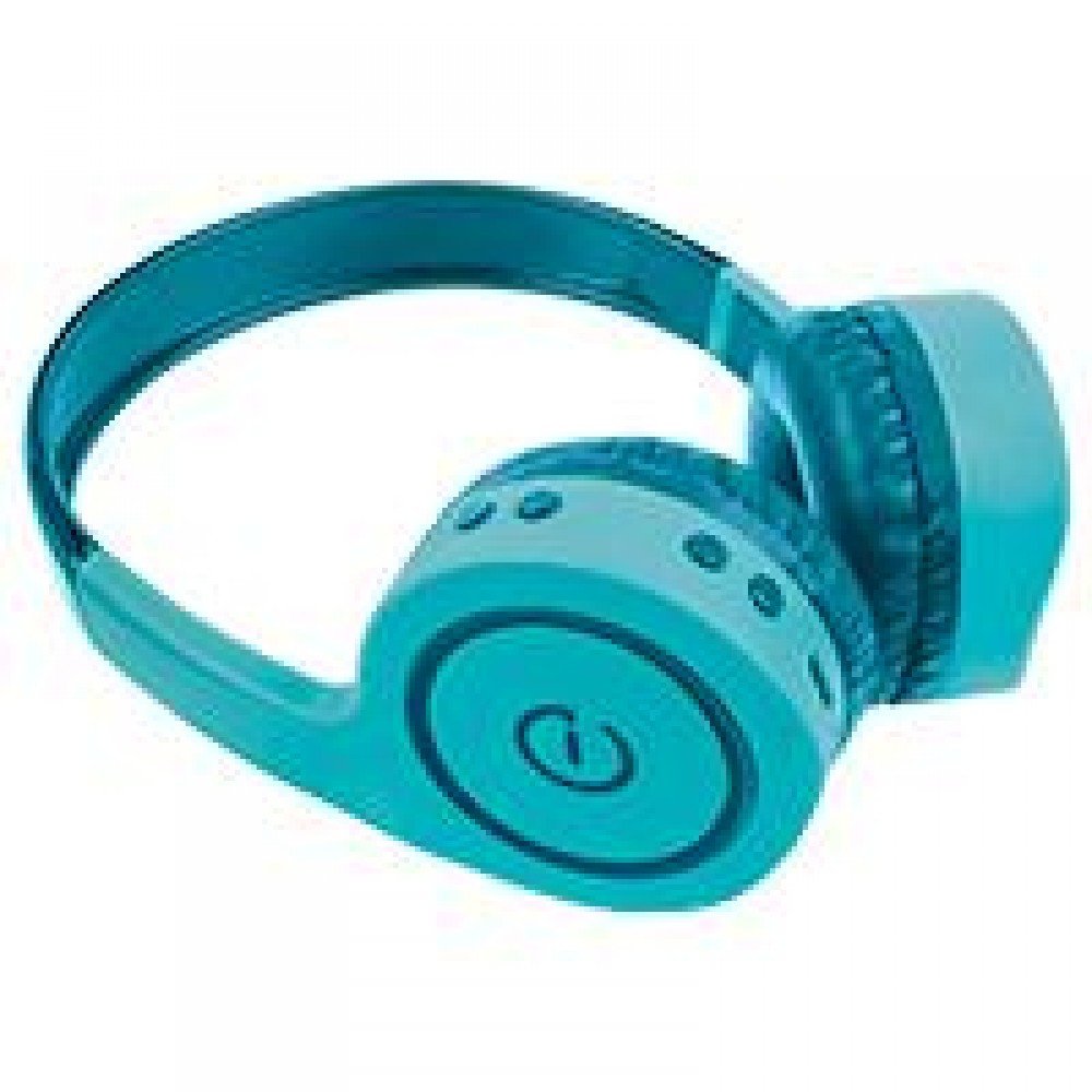 AUDÍFONOS ON-EAR INALAMBRICOS MANOS LIBRES CON BT FM SD 3.5MM EASY LINE BY PERFECT CHOICE VERDE