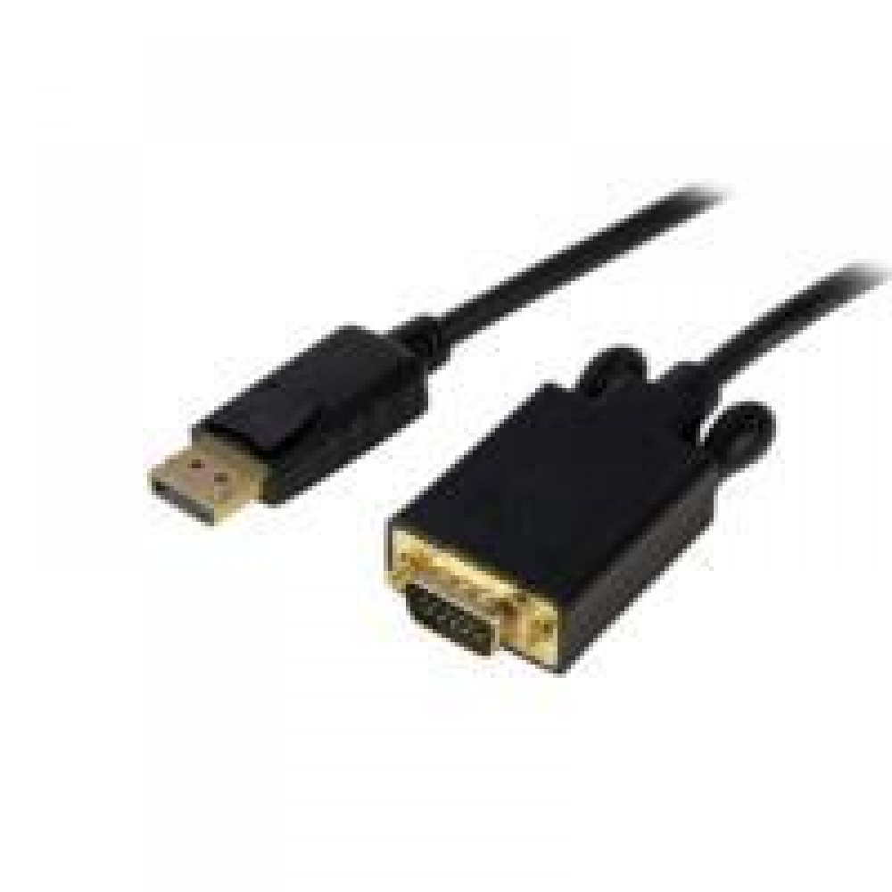 CABLE 91CM DE VIDEO ADAPTADOR CONVERTIDOR DISPLAYPORT DP A VGA - ACTIVO - 1080P - NEGRO - STARTECH.COM MOD. DP2VGAMM3B