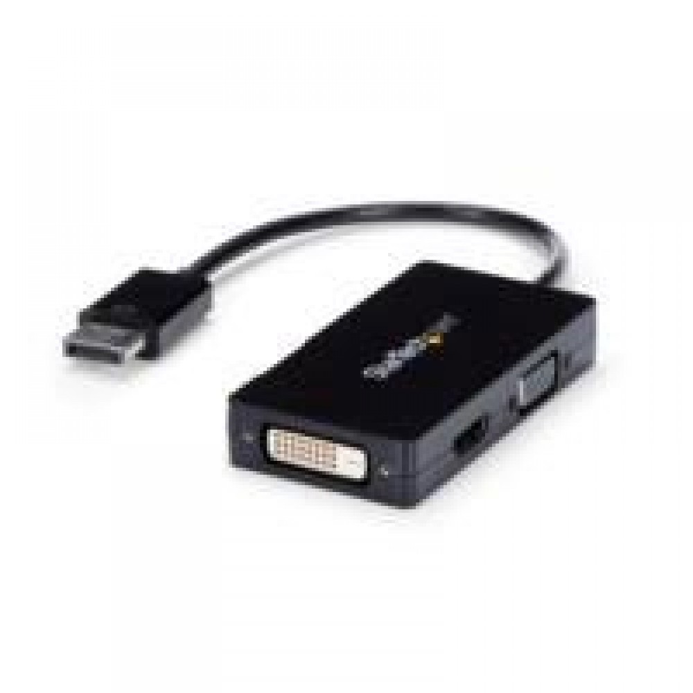 ADAPTADOR DISPLAYPORT A VGA DVI O HDMI - CONVERTIDOR A/V 3 EN 1 PARA VIAJES - 1080P - 1920X1200 - STARTECH.COM MOD. DP2VGDVHD