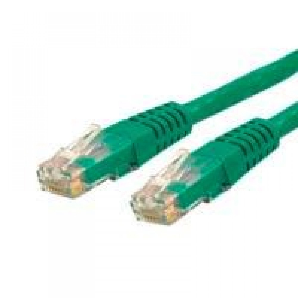 CABLE DE RED 10.6M CATEGORÍA CAT6 UTP RJ45 GIGABIT ETHERNET ETL - PATCH MOLDEADO - VERDE - STARTECH.COM MOD. C6PATCH35GN