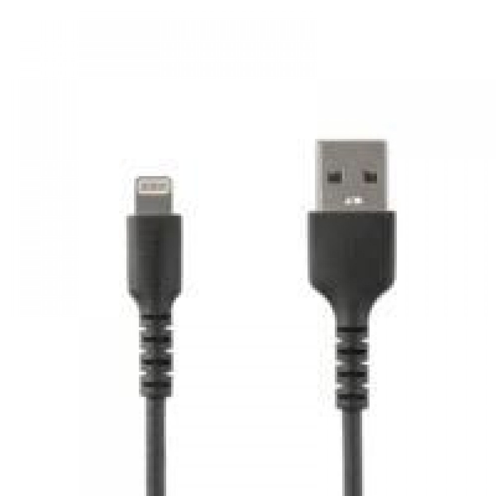 CABLE USB A LIGHTNING - 1M - CABLE LIGHTNING CERTIFICADO MFI - CABLE LIGHTNING DE SERVICIO PESADO - NEGRO - STARTECH.COM MOD. RUSBLTMM1MB