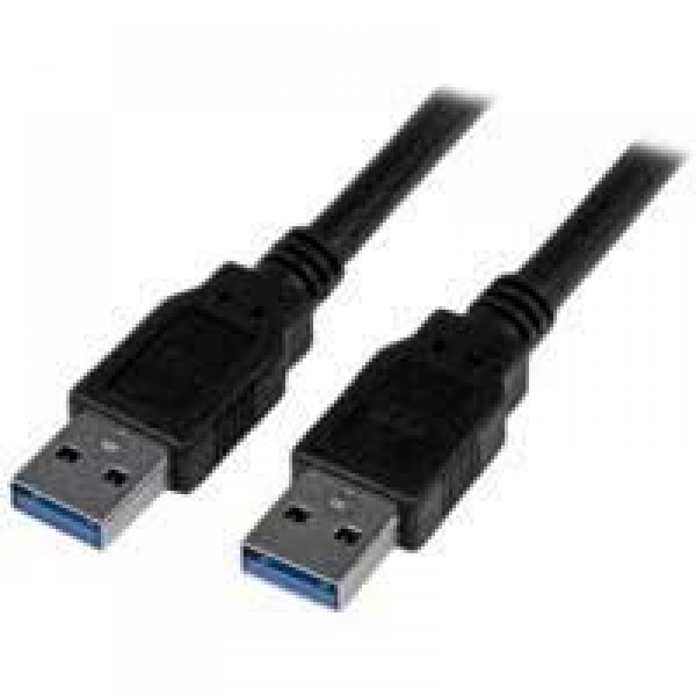 CABLE USB 3.0 DE 3 METROS - A MACHO A A MACHO - USB 3.1 GEN1 (5GBPS) - STARTECH.COM MOD. USB3SAA3MBK