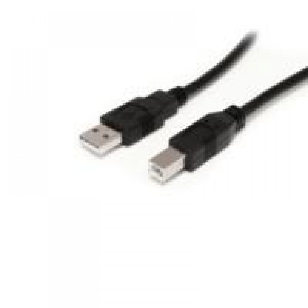 CABLE USB ACTIVO DE 9M PARA IMPRESORA - 1X USB A MACHO - 1X USB B MACHO - ADAPTADOR NEGRO - STARTECH.COM MOD. USB2HAB30AC