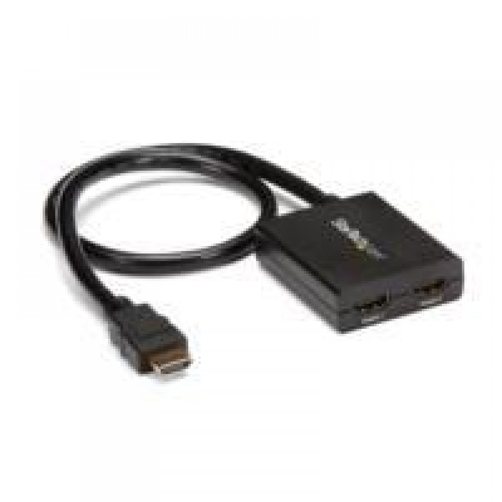 DIVISOR DE VIDEO HDMI DE 2 PUERTOS - SPLITTER HDMI 4K 30HZ DE 2X1 ALIMENTADO POR USB - STARTECH.COM MOD. ST122HD4KU