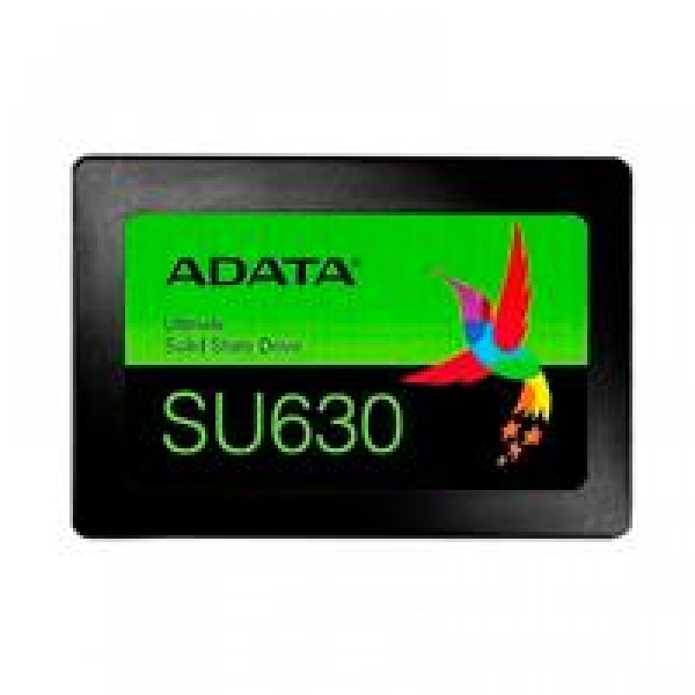 UNIDAD DE ESTADO SOLIDO SSD ADATA SU630 480GB 2.5 SATA3 7MM LECT.520/ESCR.450MBS SIN BRACKET PC LAPTOP