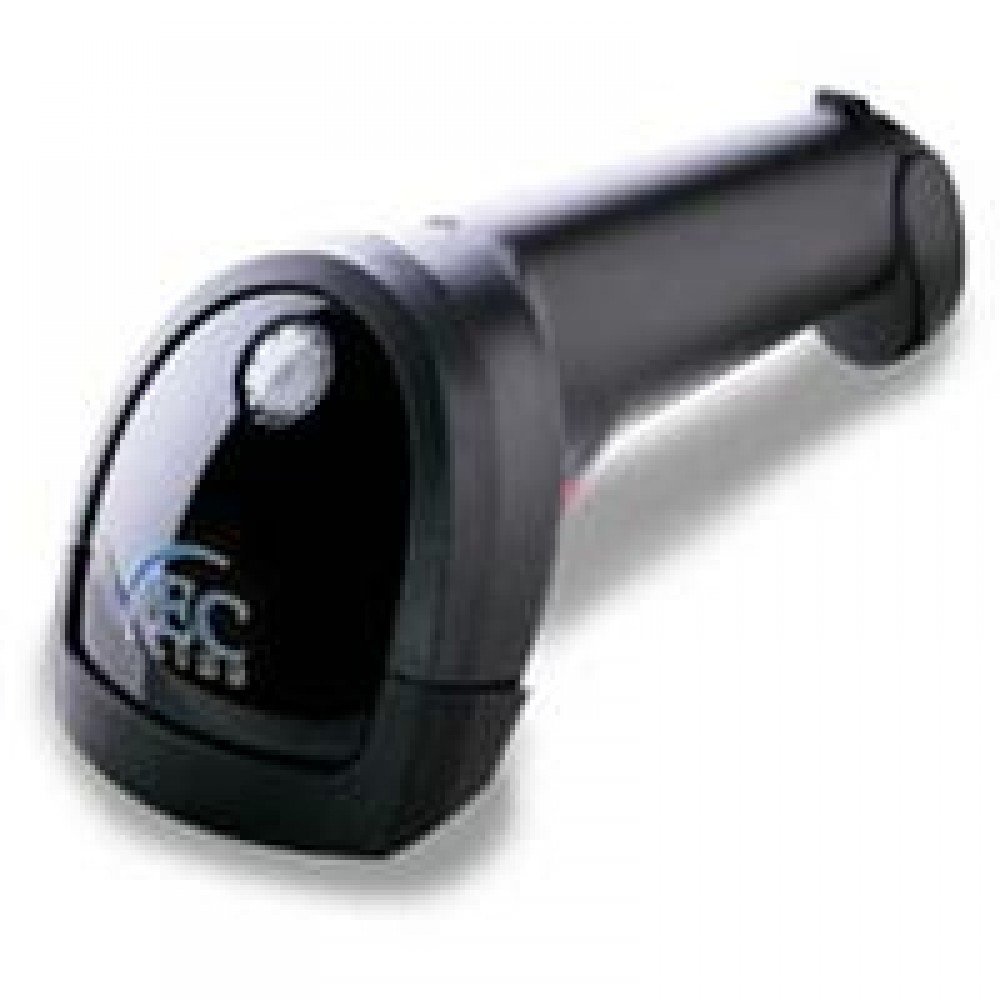 LECTOR DE CODIGO DE BARRAS Y CODIGOS QR 1D Y 2D LASER EC LINE NEGRO USB