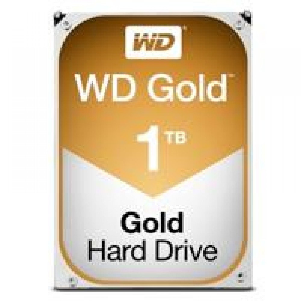 DD INTERNO WD GOLD 3.5 1TB SATA3 6GB/S 128MB 7200RPM 24X7 HOTPLUG P/NAS/NVR/SERVER/DATACENTER