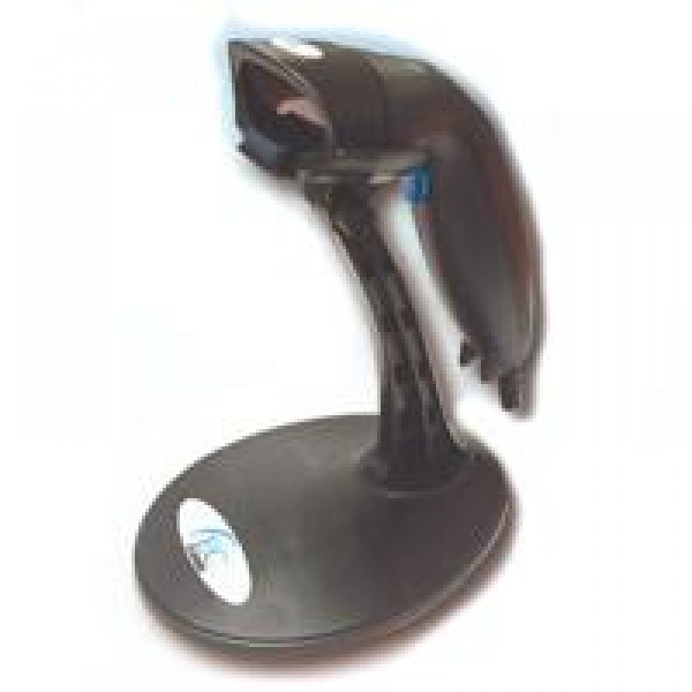 LECTOR DE CODIGO DE BARRAS EC LINE LASER AUTOMATICO O MANUAL INCLUYE BASE NEGRO USB
