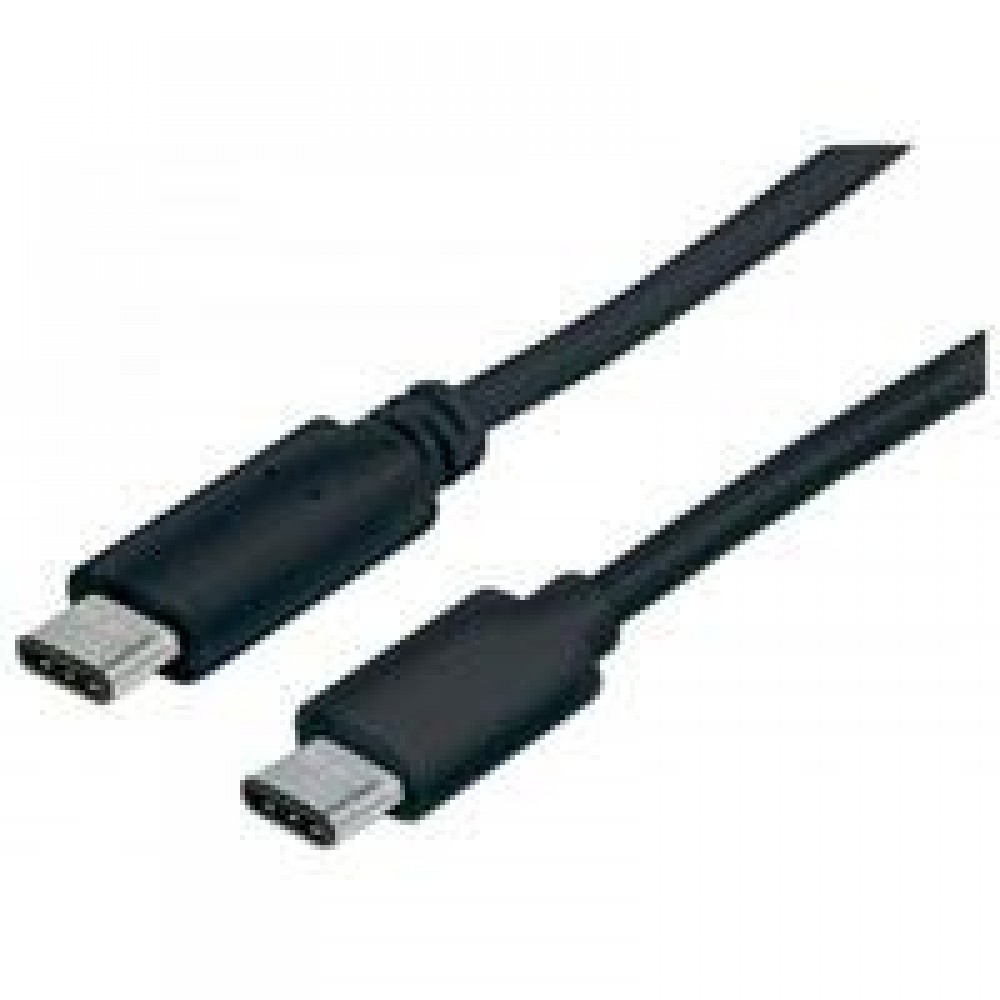 CABLE USB C  MANHATTAN DE ALTA VELOCIDAD C MACHO / C MACHO 1.0 M (3FT) COLOR NEGRO