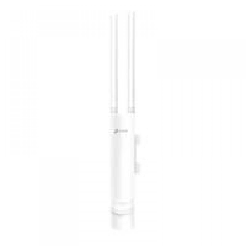 ACCESS POINT INALAMBRICO OMADA TP-LINK EAP110-OUTDOOR PARA EXTERIOR 802.11N/G/B 300MBPS 1 RJ45 INCLUYE INYECTOR POE PASIVO 2 ANTENAS EXTERNAS OMNIDIRECCIONALES 3DBI MIMO 2X2